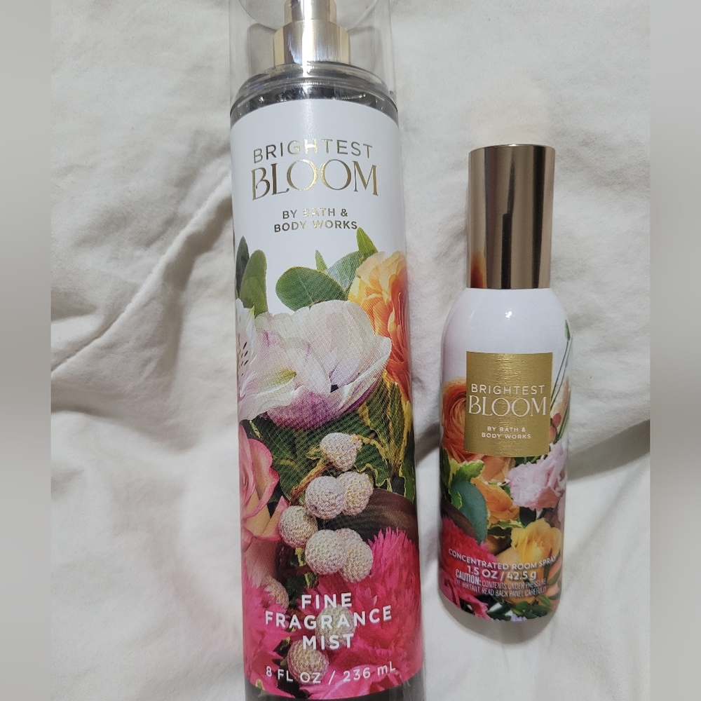 Brightest Bloom bath and body works bundle